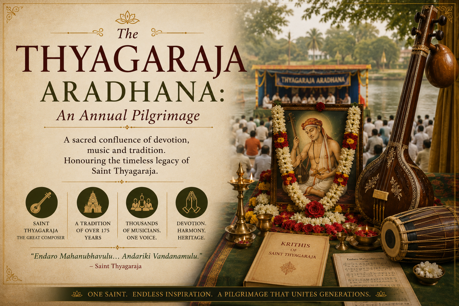 The Thyagaraja Aradhana: An Annual Pilgrimage