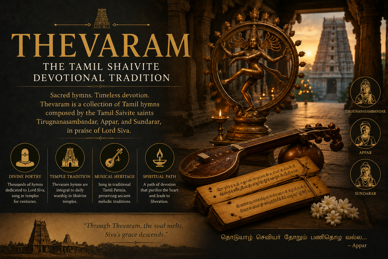 Thevaram: The Tamil Shaivite Devotional Tradition