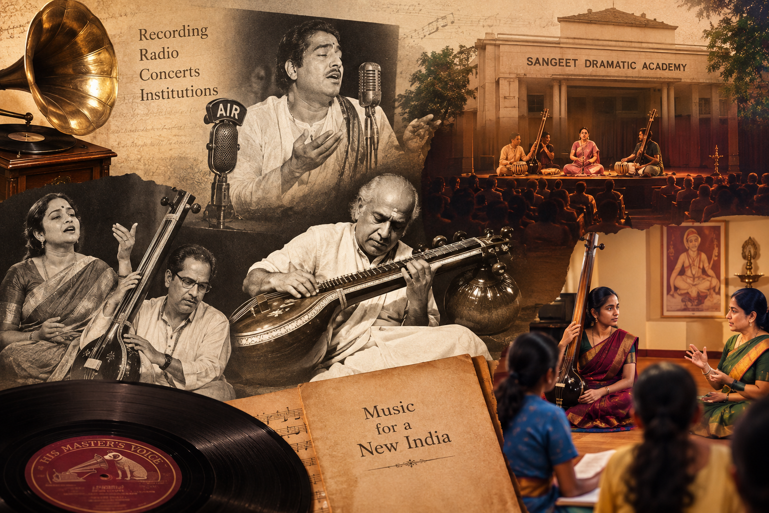 The 20th Century Revival of Indian Classical Music