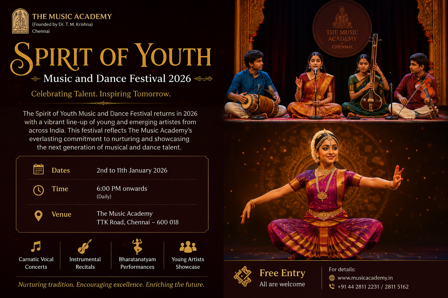 Spirit of Youth Music and Dance Festival 2026